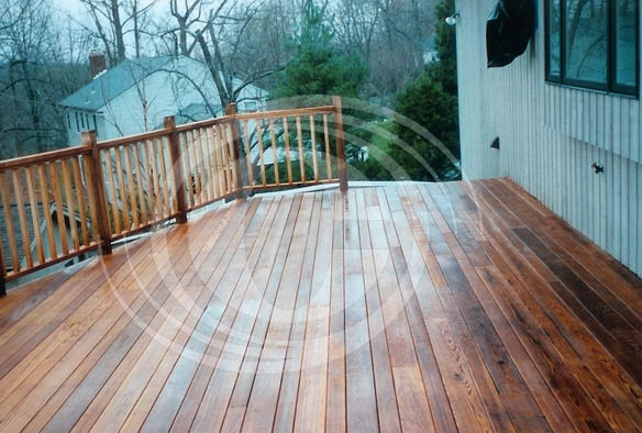 Clean your Wood Decks and Docks with the Caltex System 